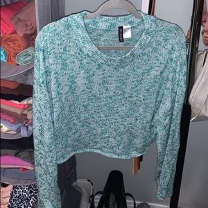 H&M cropped sweater